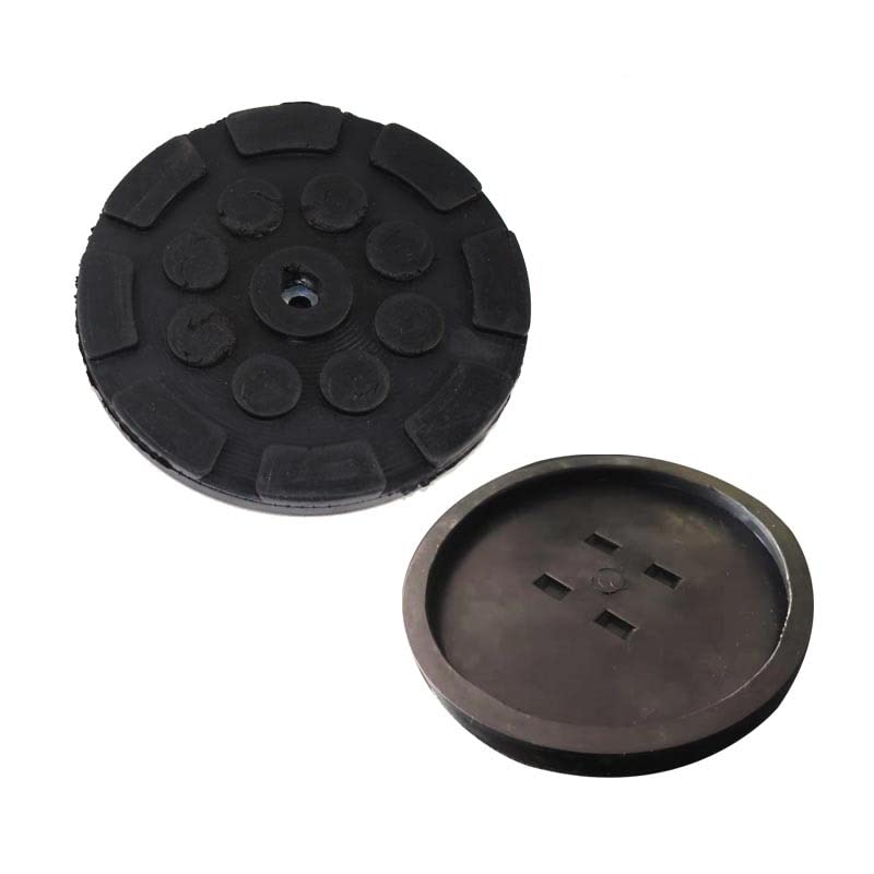 Yuudar 4PCS Car Auto Jacking Lift Pads,Round Heavy Duty Car Lift Pads Rubber Arm Pads Lift Pad Fit for Auto Car Lift Truck Hoist (B) - Image 3